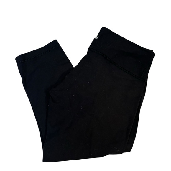 Lululemon Black capri Leggings - Picture 1 of 4